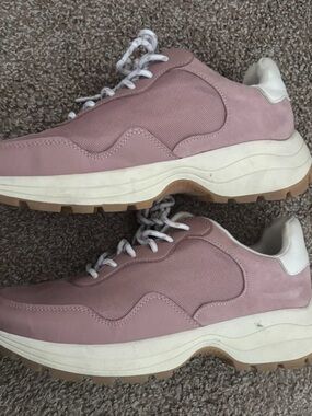 Target Pink and White Casual Sneakers